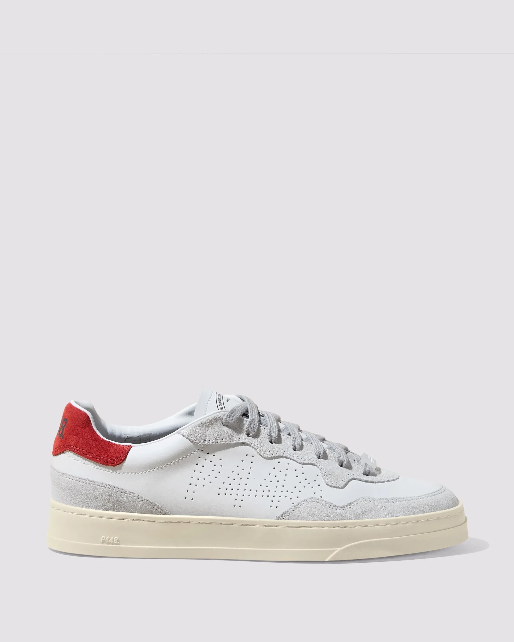 P448 Low Tops>Bali Recycled White/