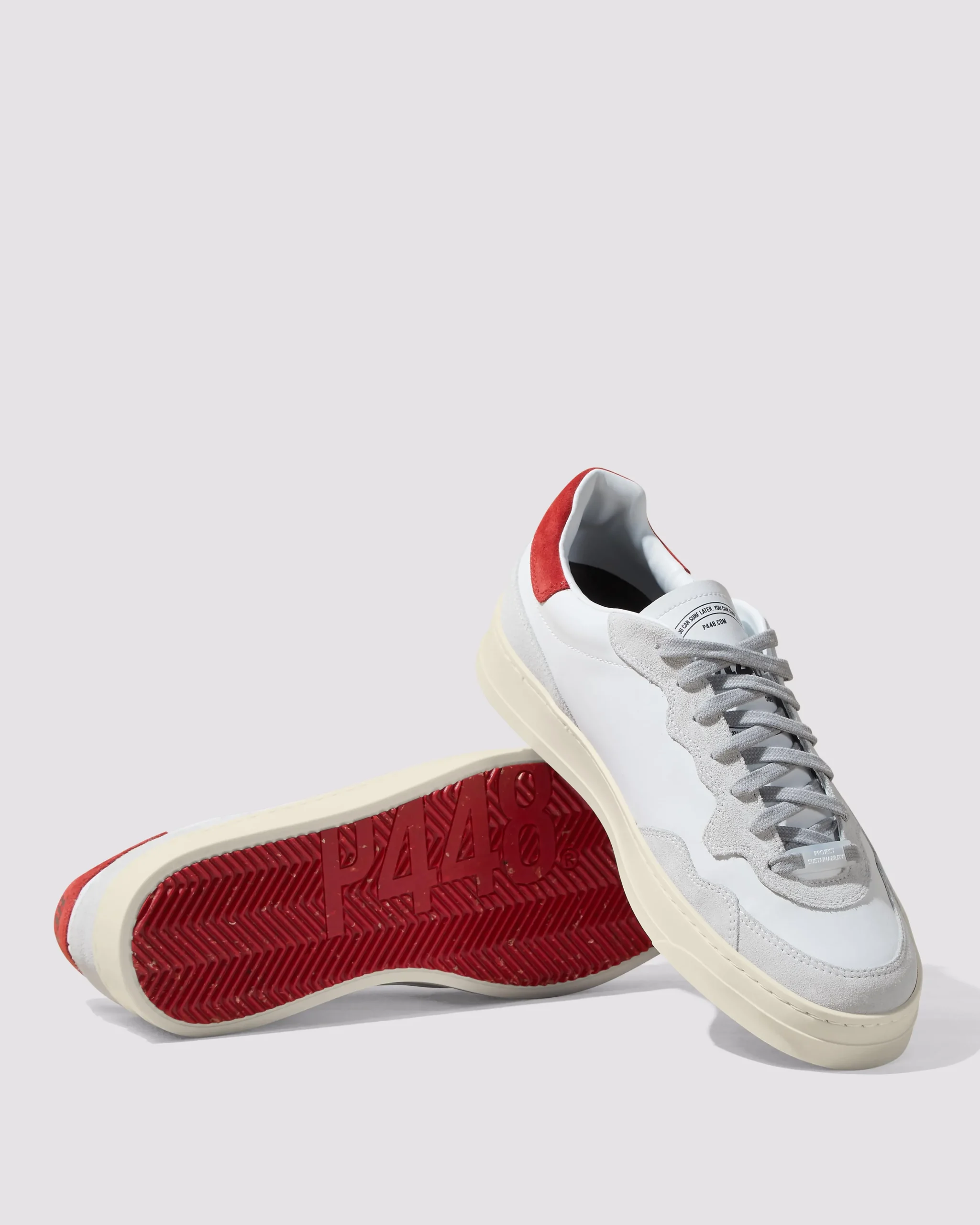 P448 Low Tops>Bali Recycled White/