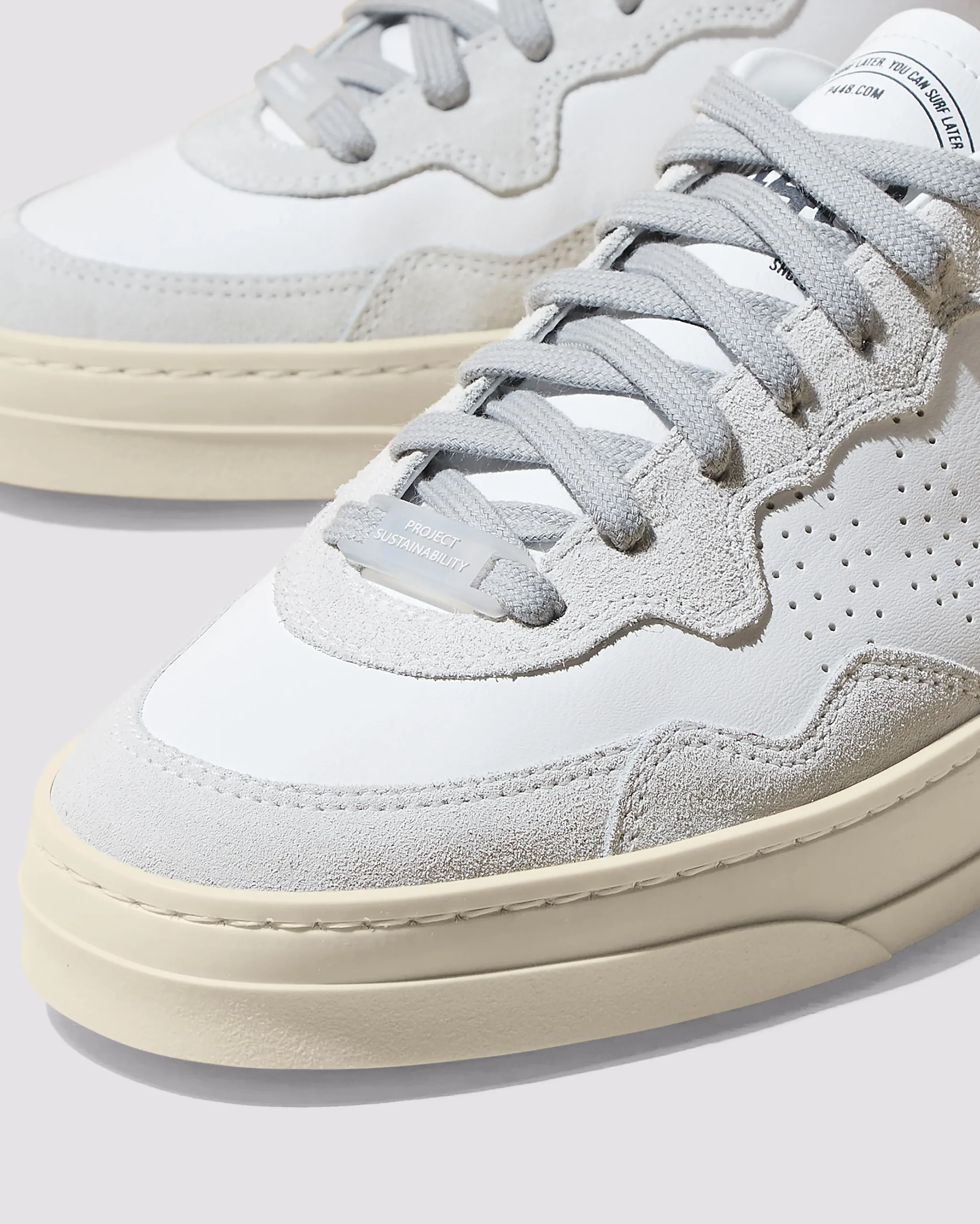 P448 Low Tops>Bali Recycled White/