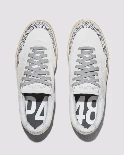 Women P448 Low Tops>Bali White/Strass