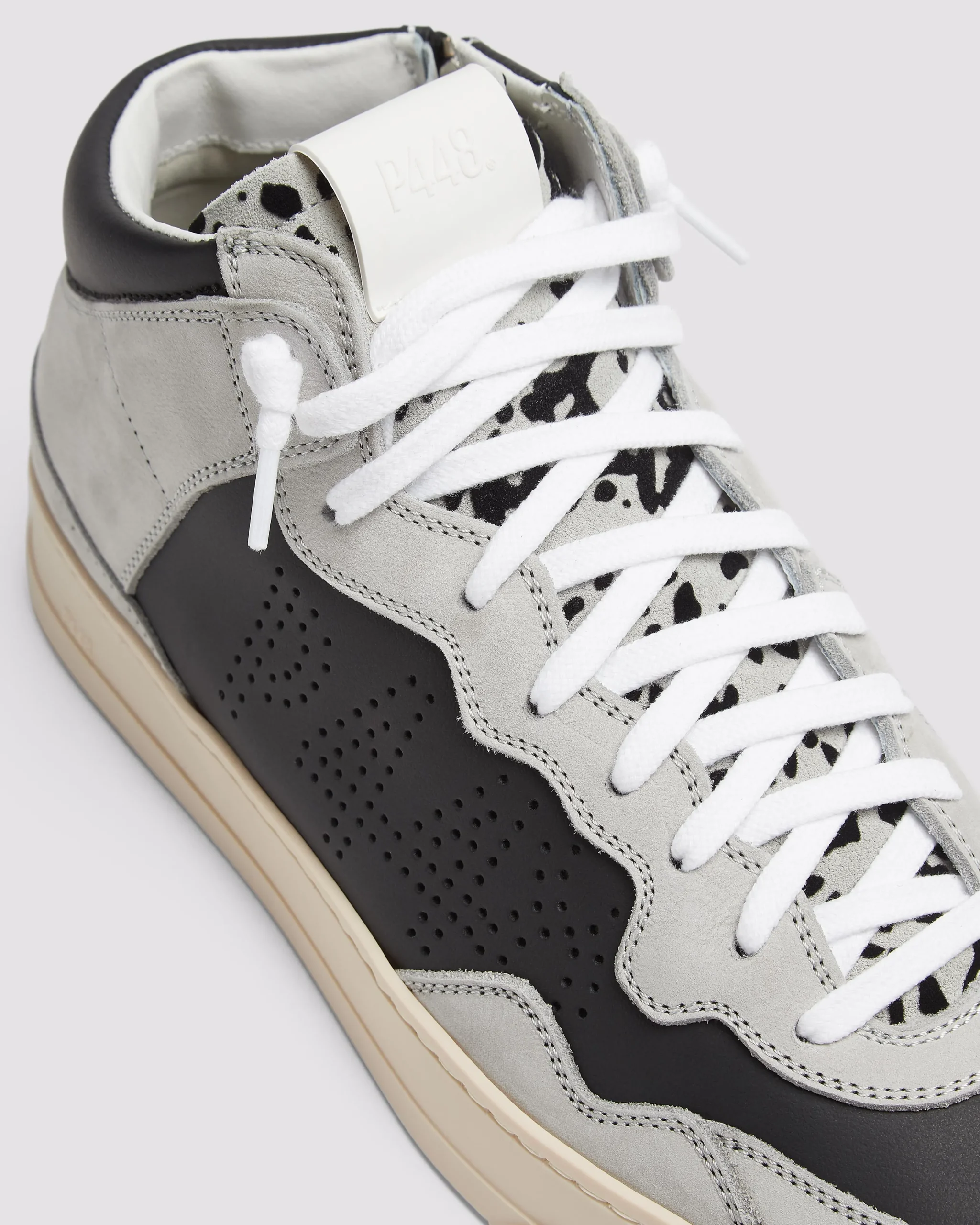Women P448 High Tops>BaliHi Grey Spotted
