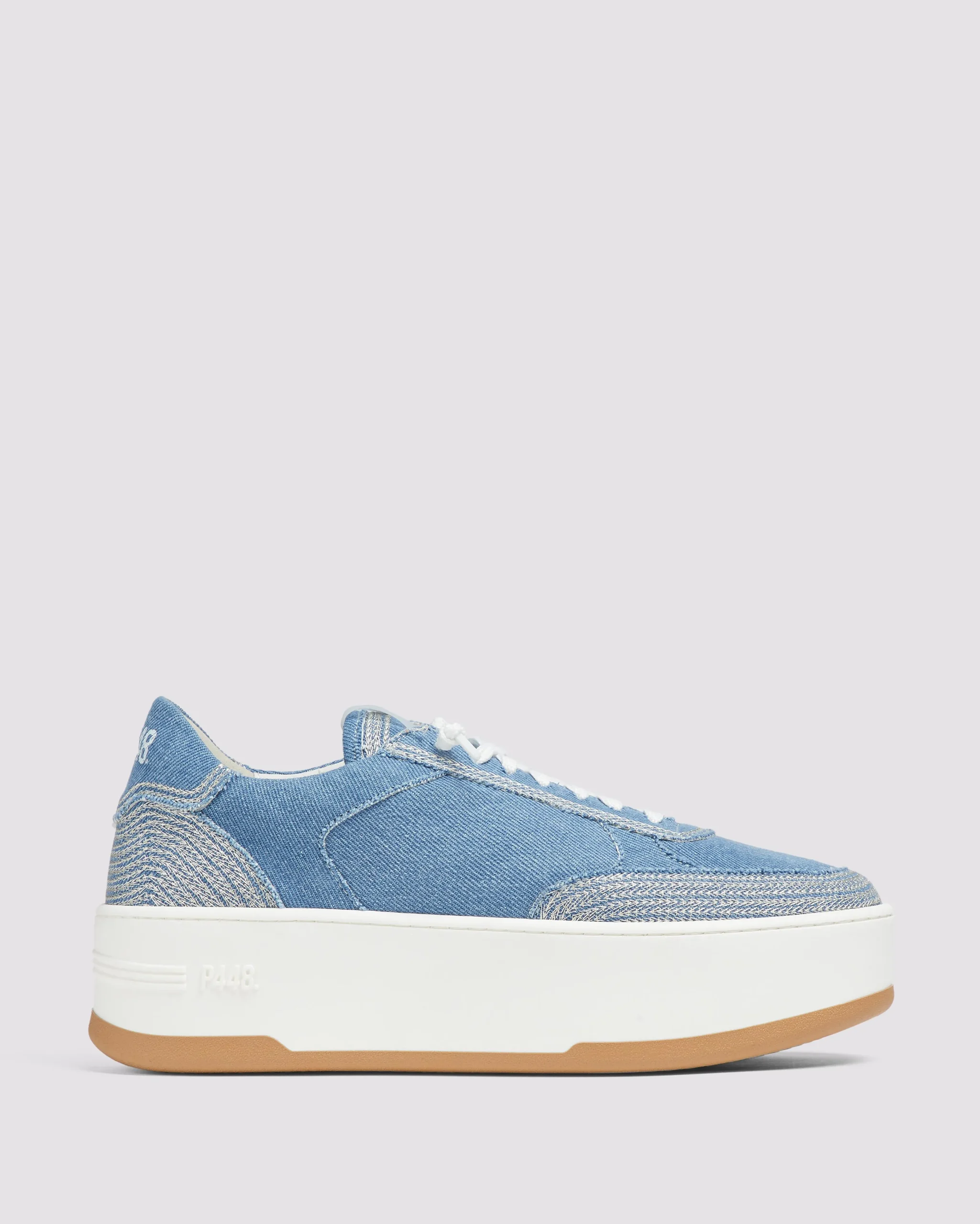 Women P448 Platforms|Low Tops>Empire Denim Stitch