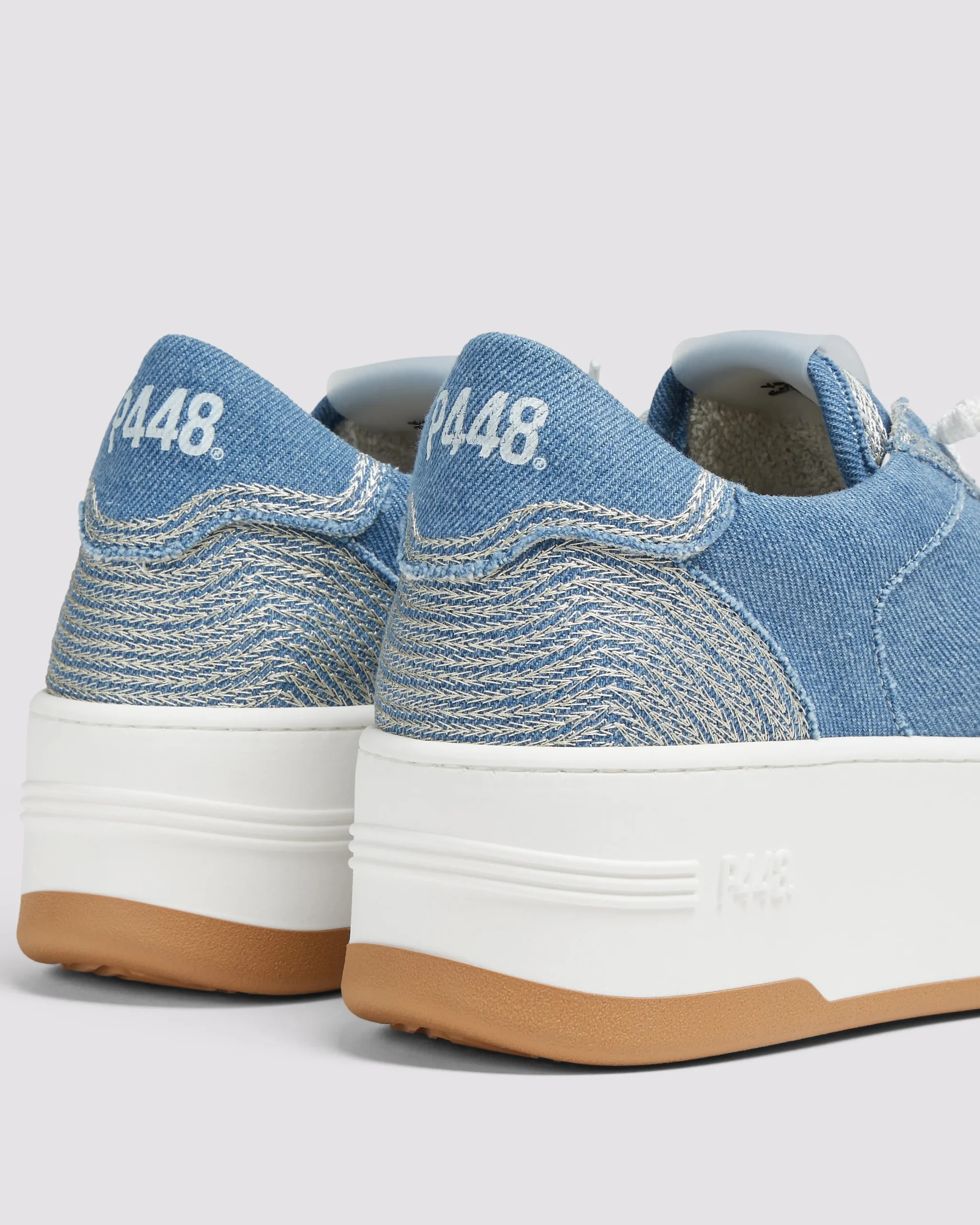 Women P448 Platforms|Low Tops>Empire Denim Stitch