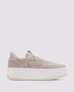 Women P448 Platforms|Low Tops>Empire Pink Stitch