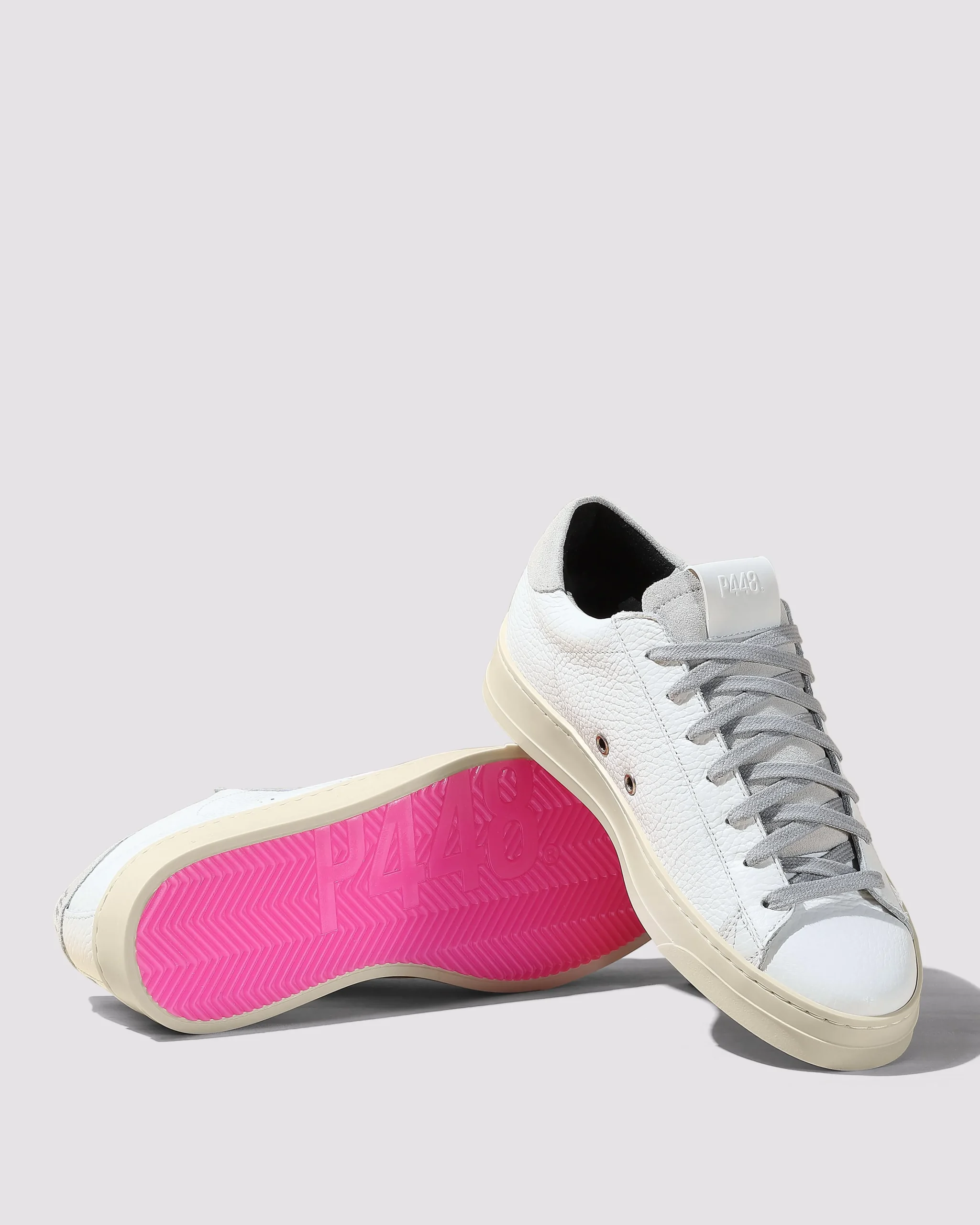 Women P448 Low Tops|Low Tops>Jack All White