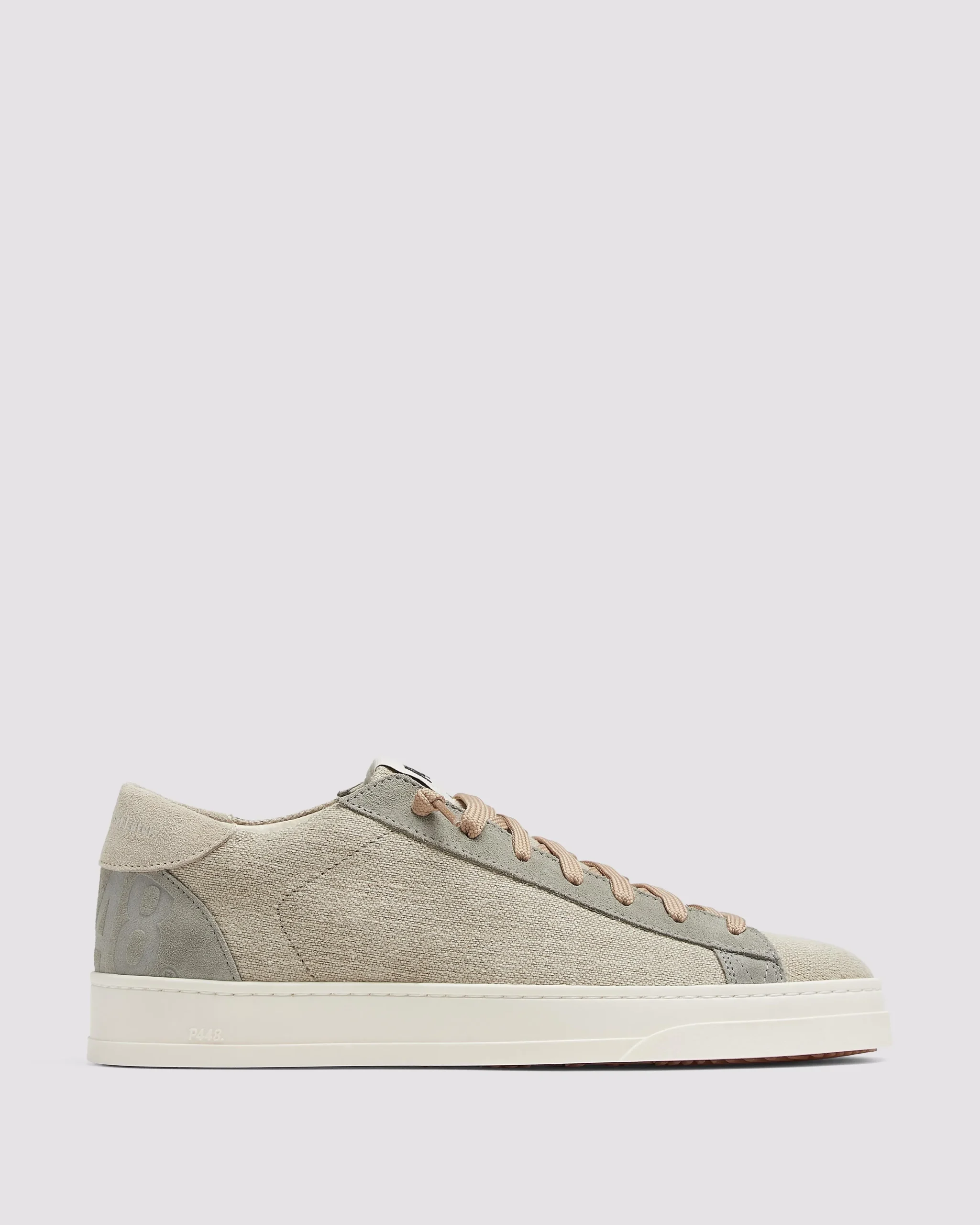 P448 Low Tops>Jack Neutral Canvas