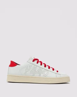 P448 Low Tops>Jack Poncho Red