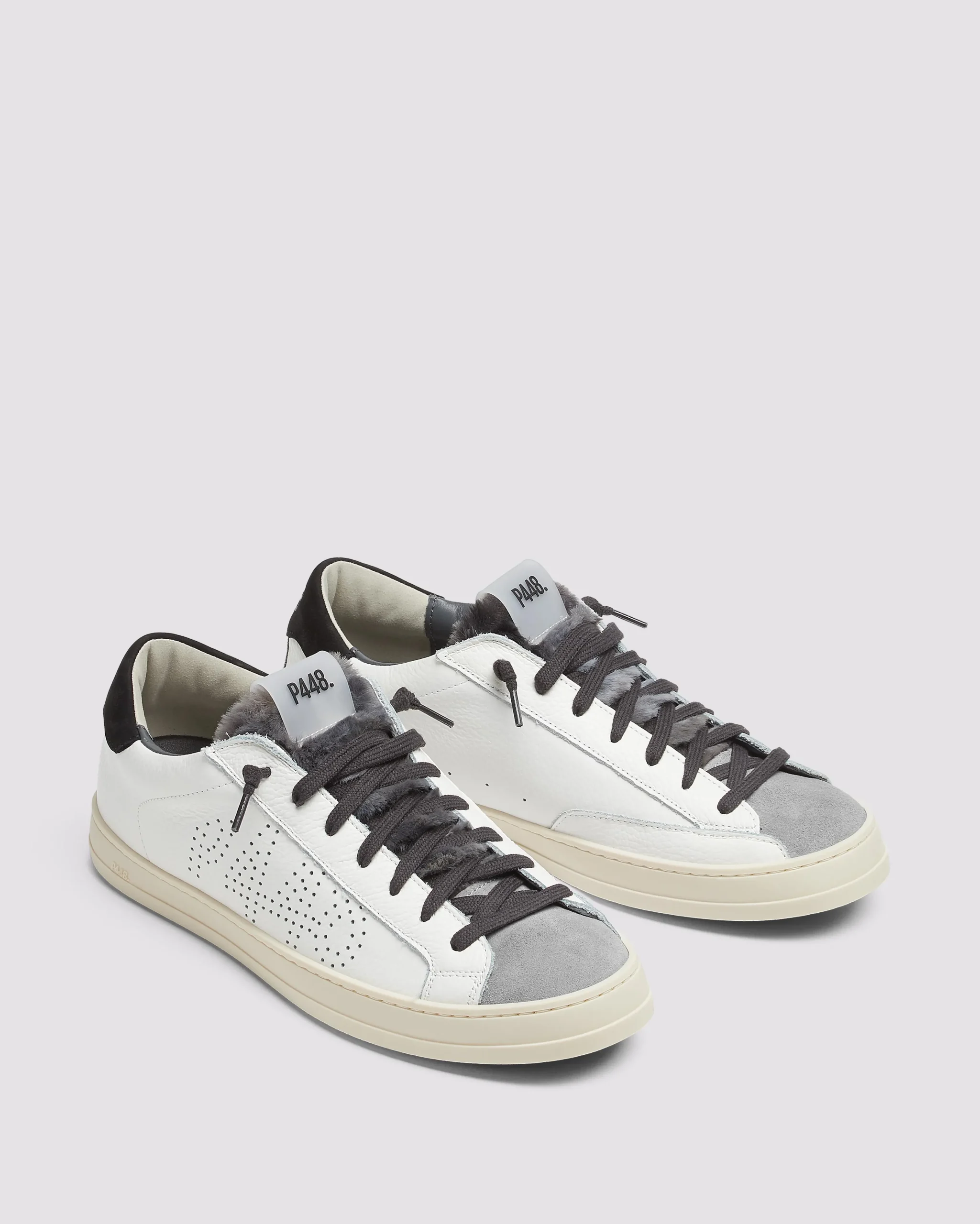 Women P448 Low Tops>John Charcoal