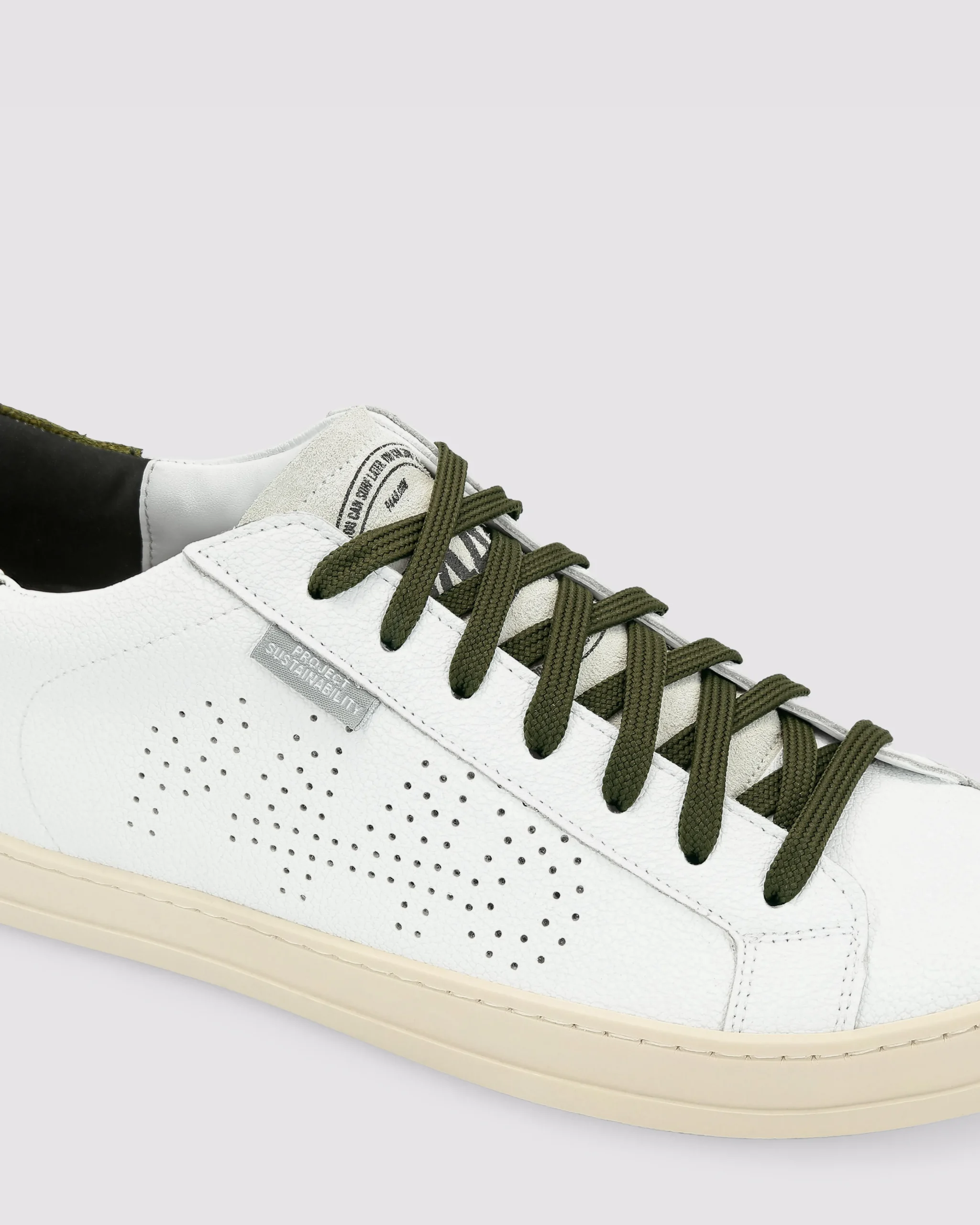 Women P448 Low Tops|Low Tops>John Lionfish White/Army