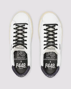 Women P448 Low Tops|Low Tops>John Lionfish White/Dark