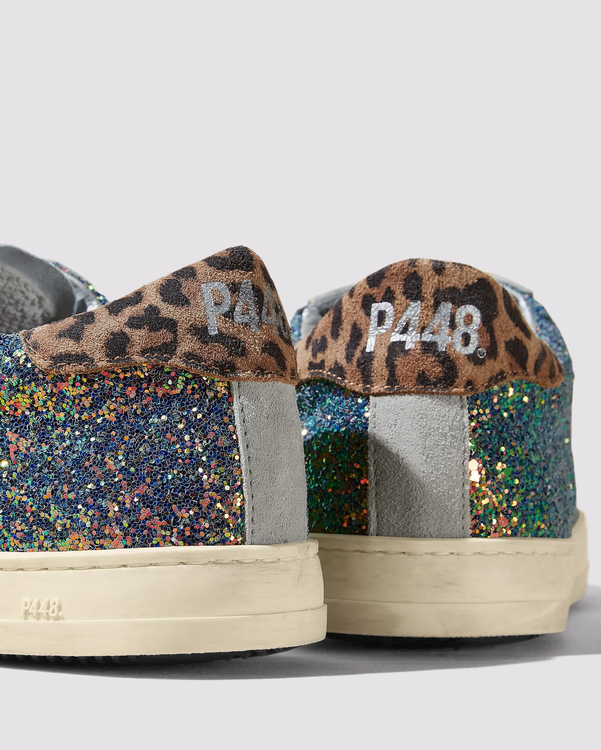 Women P448 Low Tops>John Multi/Glitter