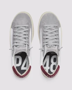 P448 Low Tops>John White/Burgundy