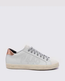 Women P448 Low Tops>John White/Copper