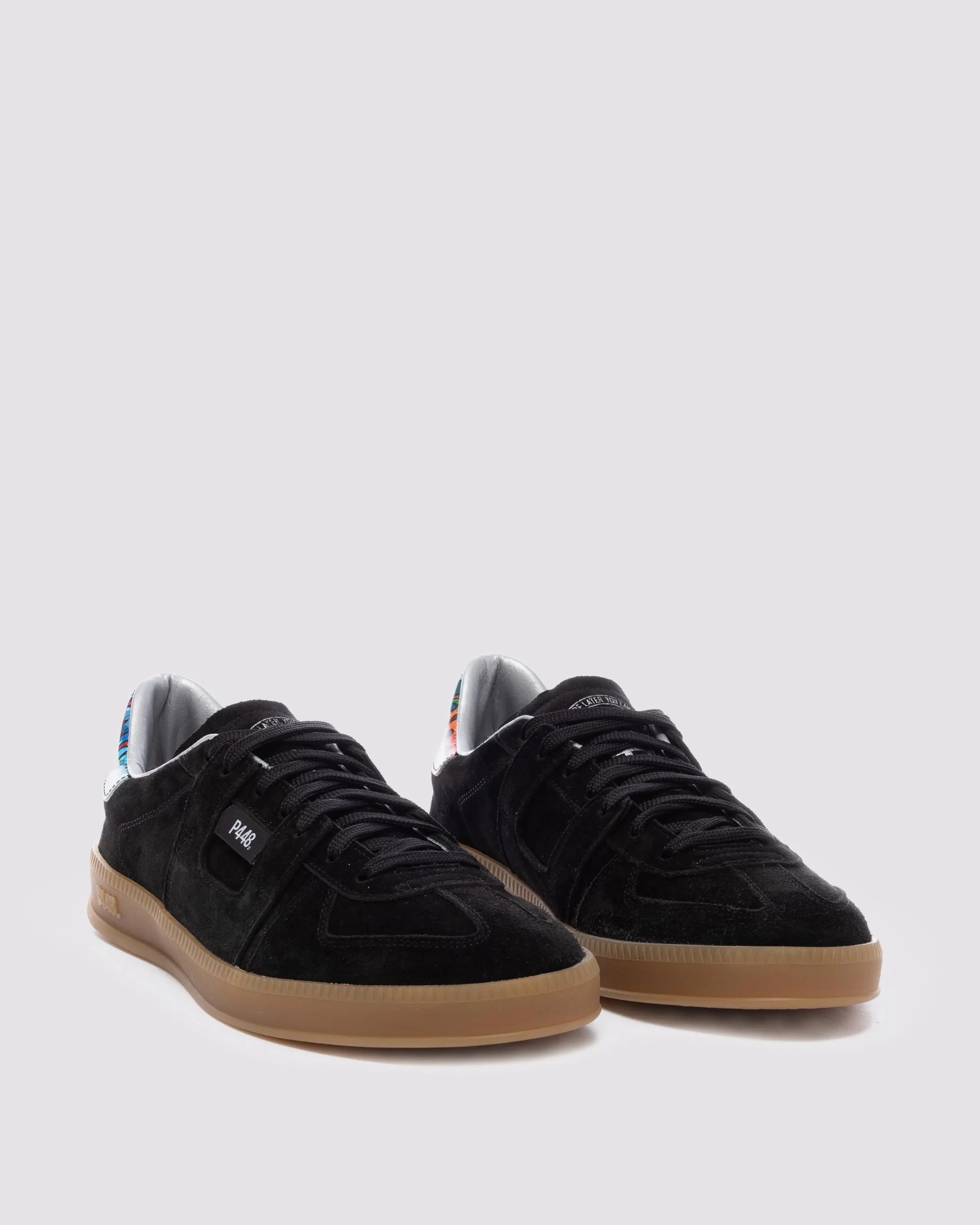 Women P448 Low Tops>Monza Graffiti/Black