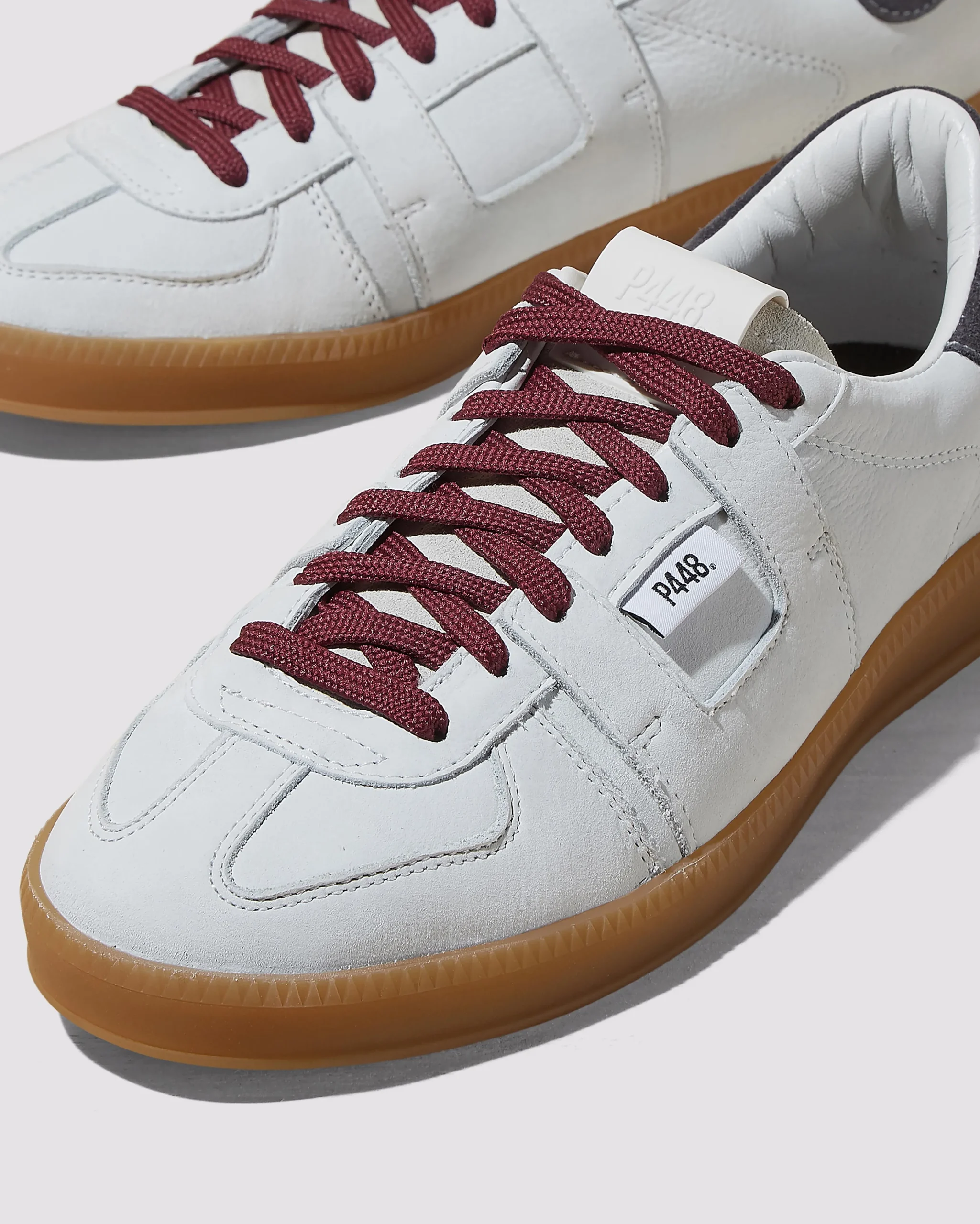 Women P448 Low Tops|Low Tops>Monza White/Retro