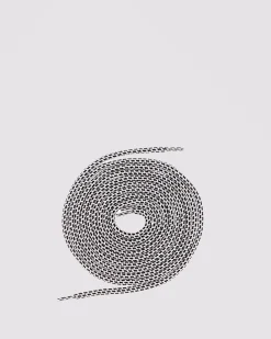 Women P448 Laces|Laces>Shoelaces White/Black Speckled