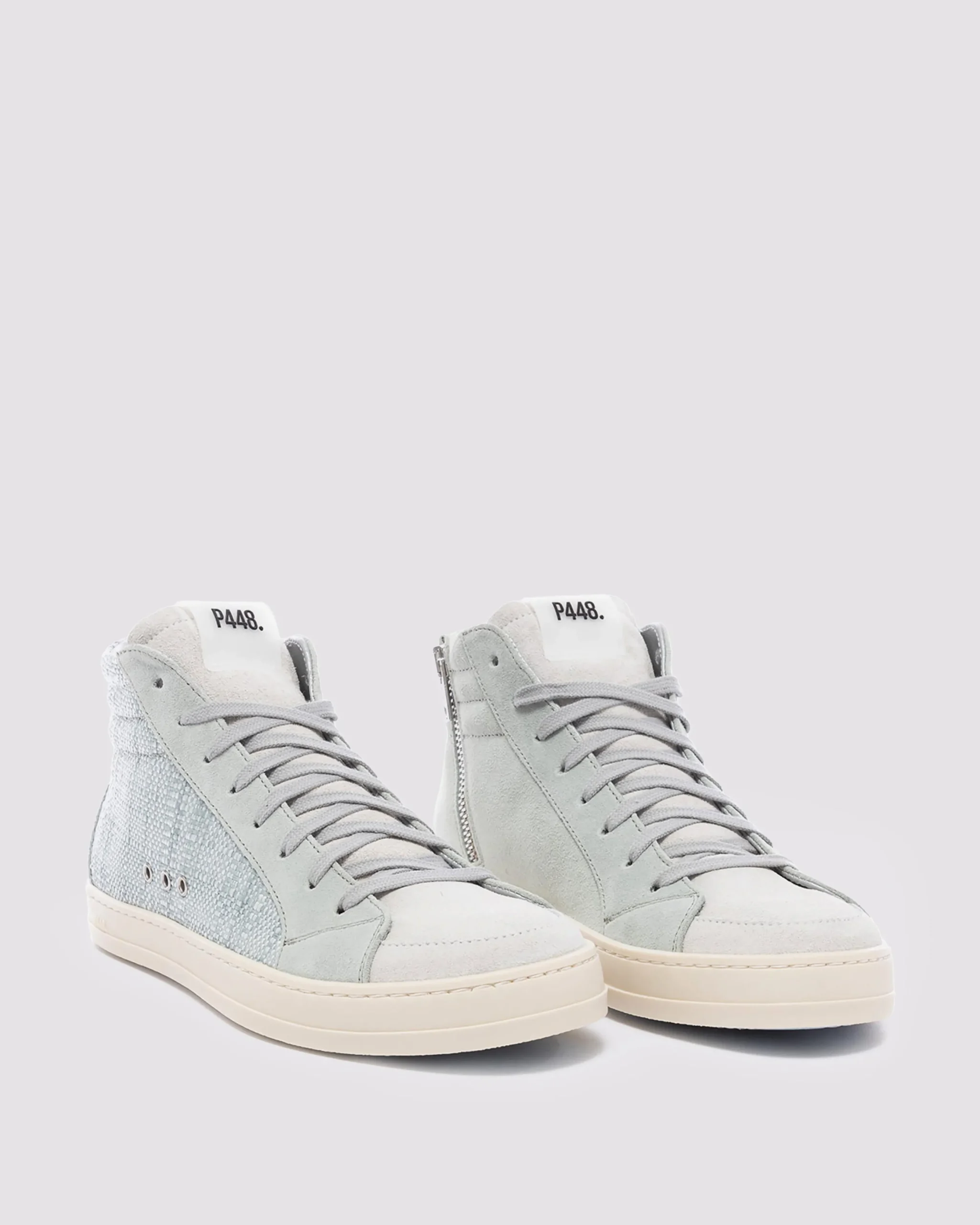 Women P448 High Tops>Skate Bar/Mint