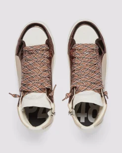 Women P448 High Tops>Skate Bronze