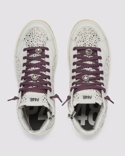 Women P448 High Tops>Skate Multi Strass