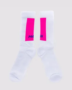 Women P448 Accessories|Accessories>Socks White/Pink