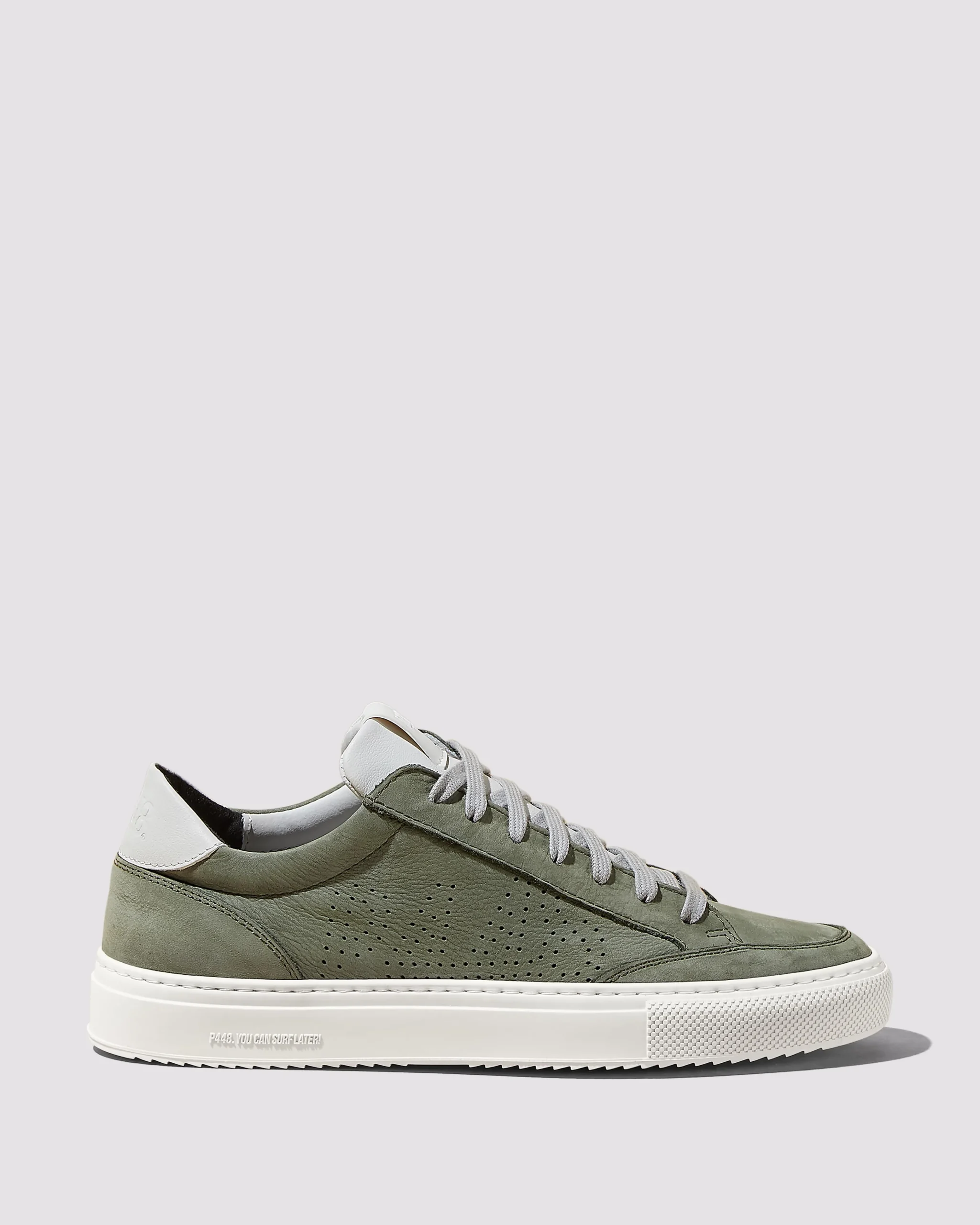 P448 Low Tops>Soho Army/White