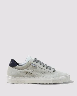 P448 Low Tops>Soho Recycled Suede Blue