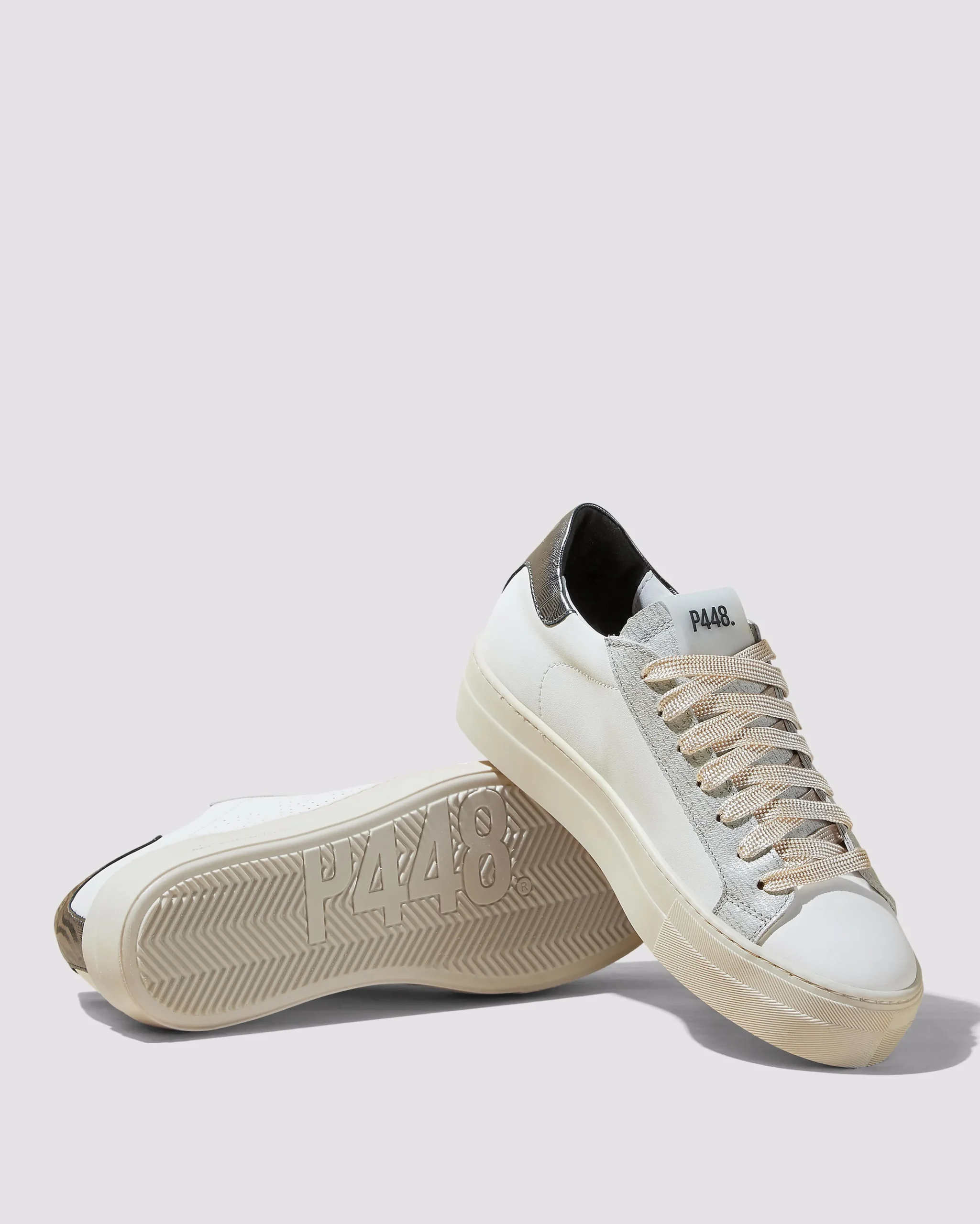 Women P448 Platforms|Low Tops>Thea Chalk