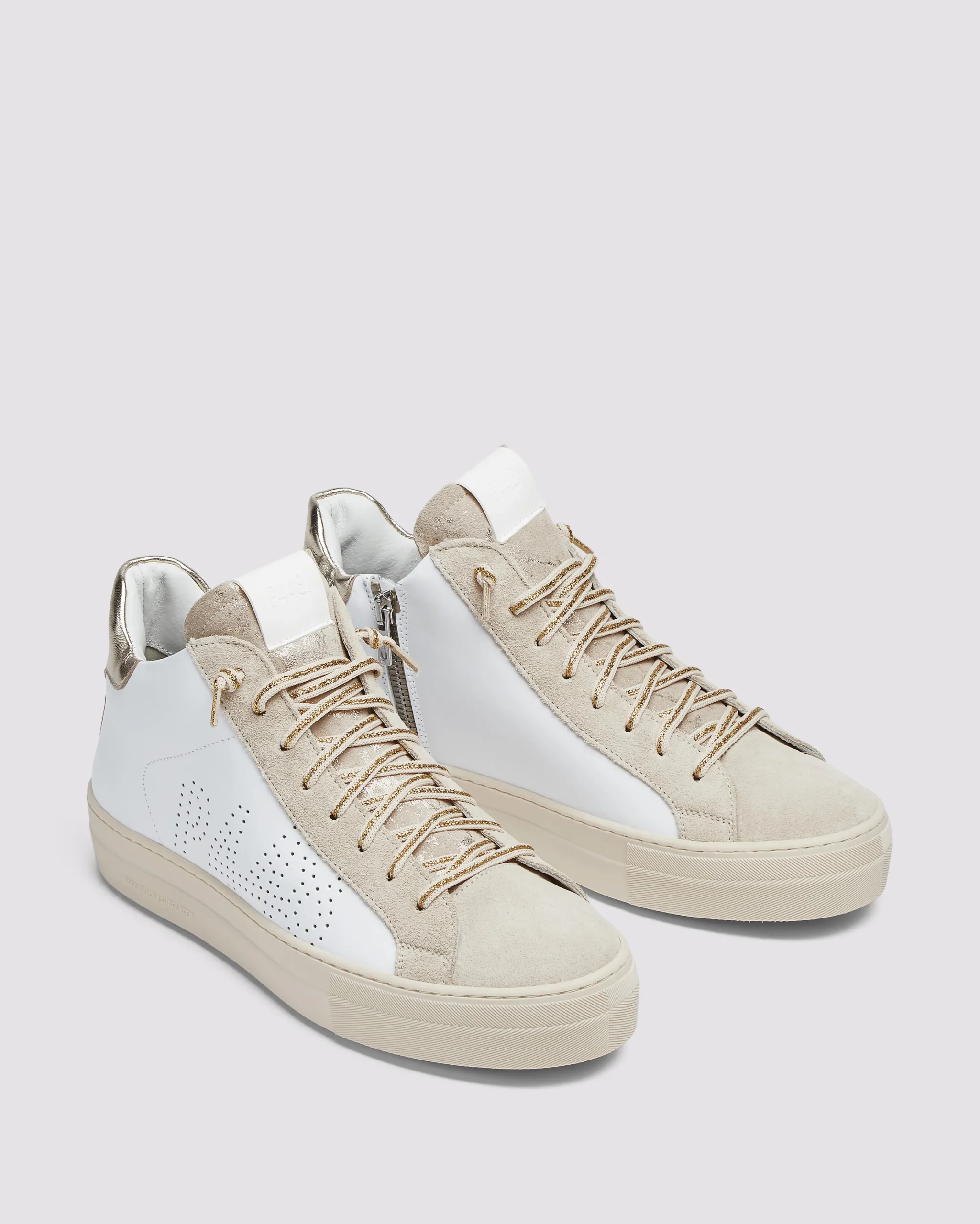 Women P448 Platforms|High Tops>Thea Mid Champagne