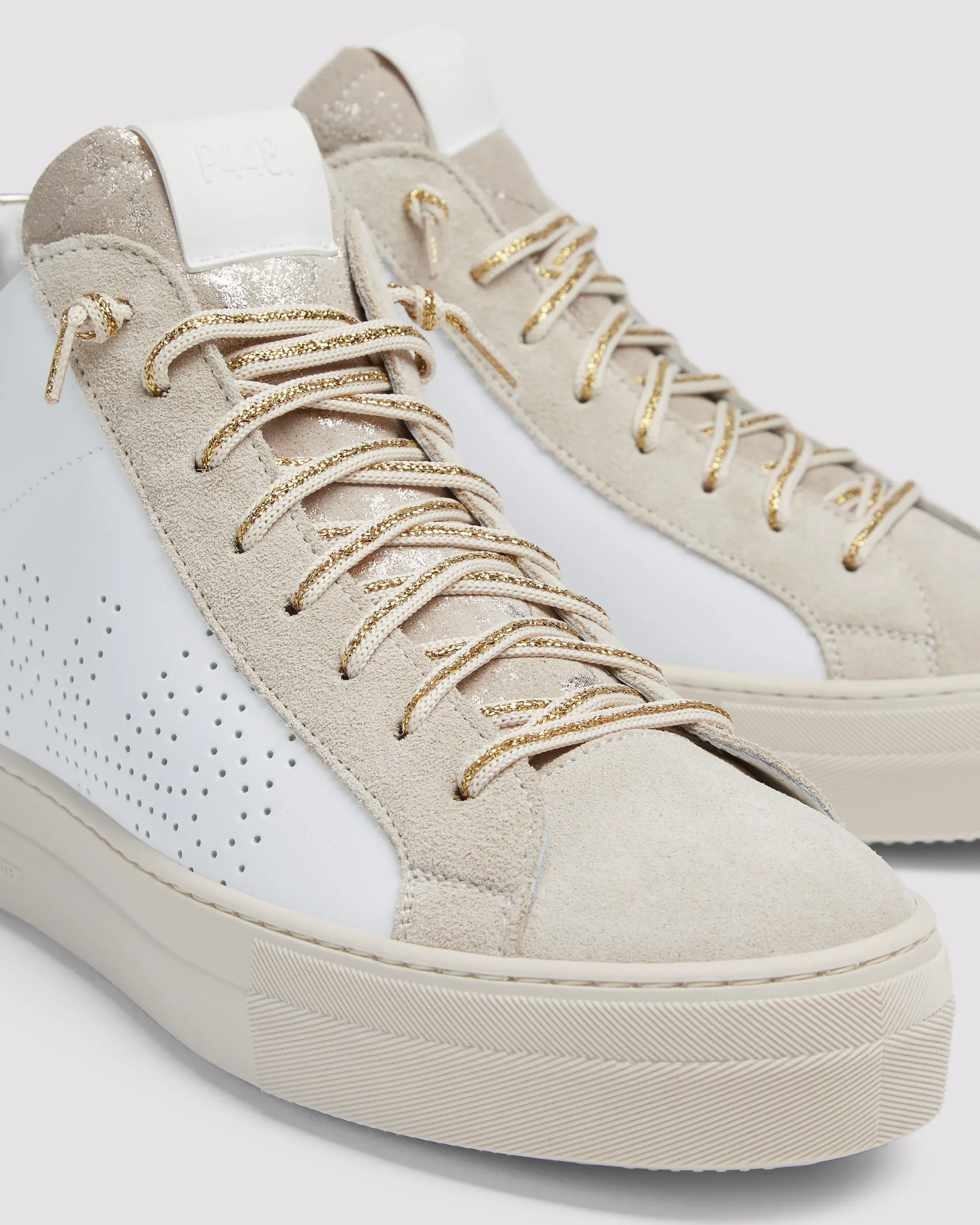Women P448 Platforms|High Tops>Thea Mid Champagne