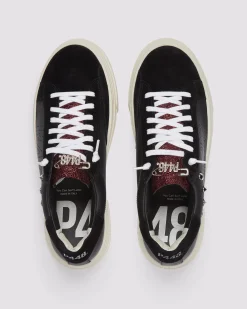 Women P448 Platforms|Low Tops>Thea Platform Black/Stud