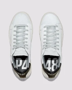 Women P448 Platforms|Low Tops>Thea White/Black