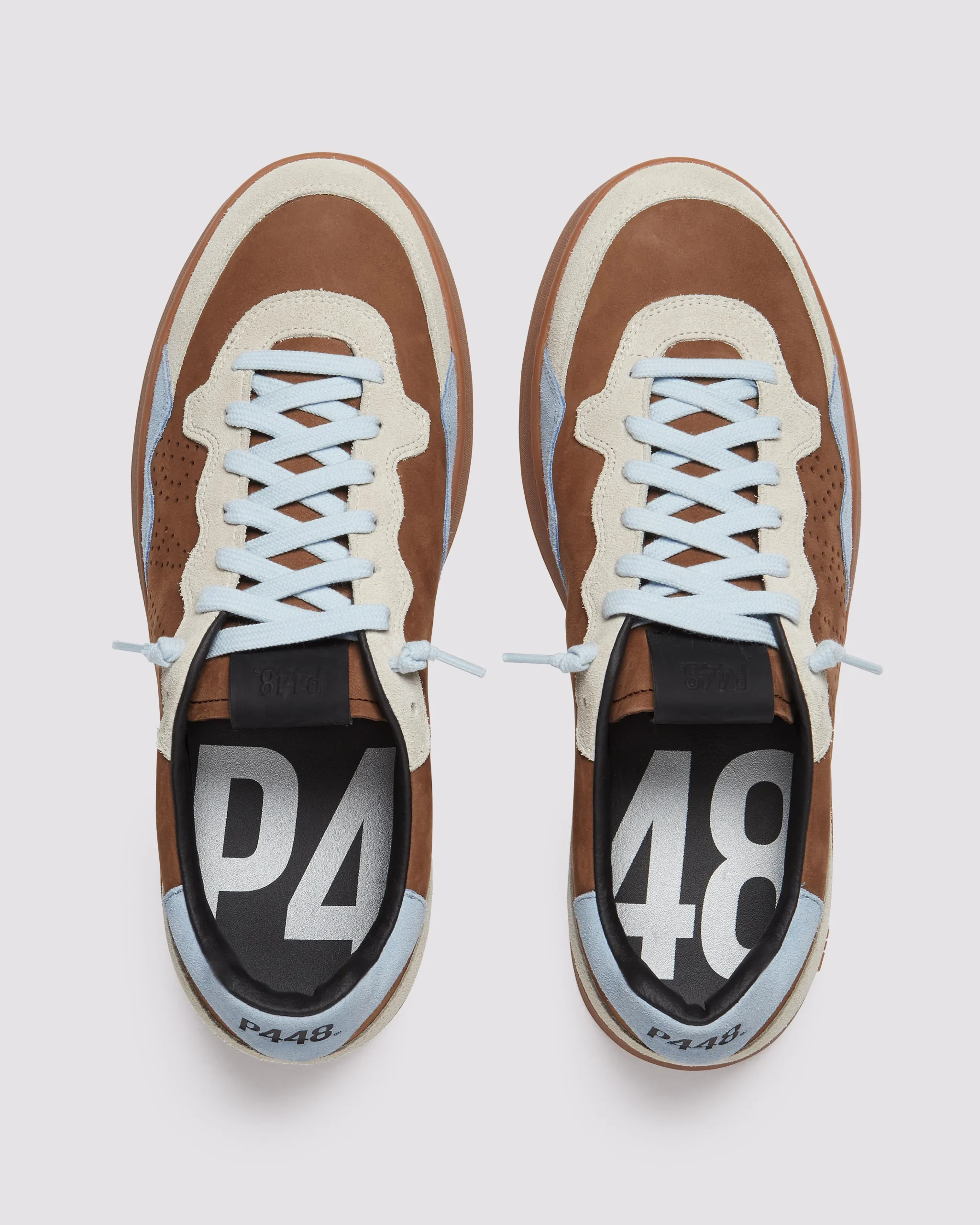 Women P448 Low Tops|Low Tops>Vert /Dust Blue