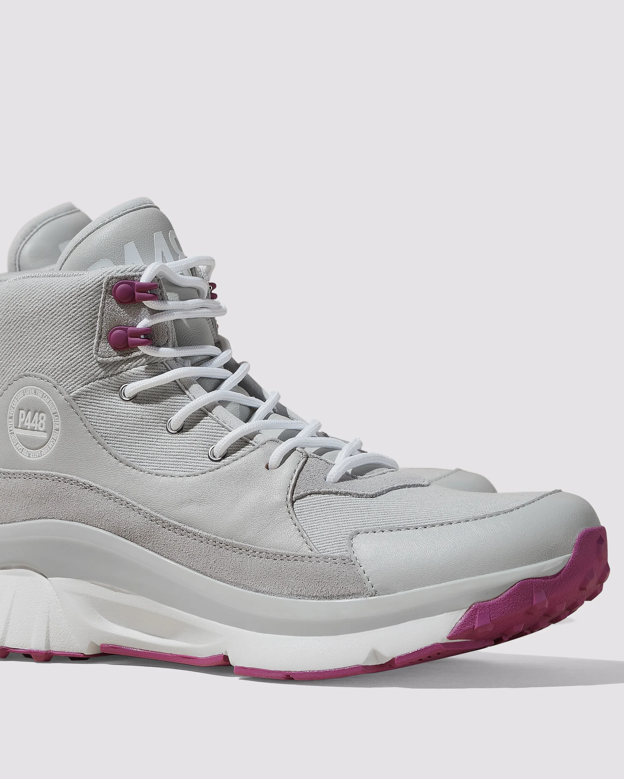 Women P448 High Tops>Viking Grey/Purple