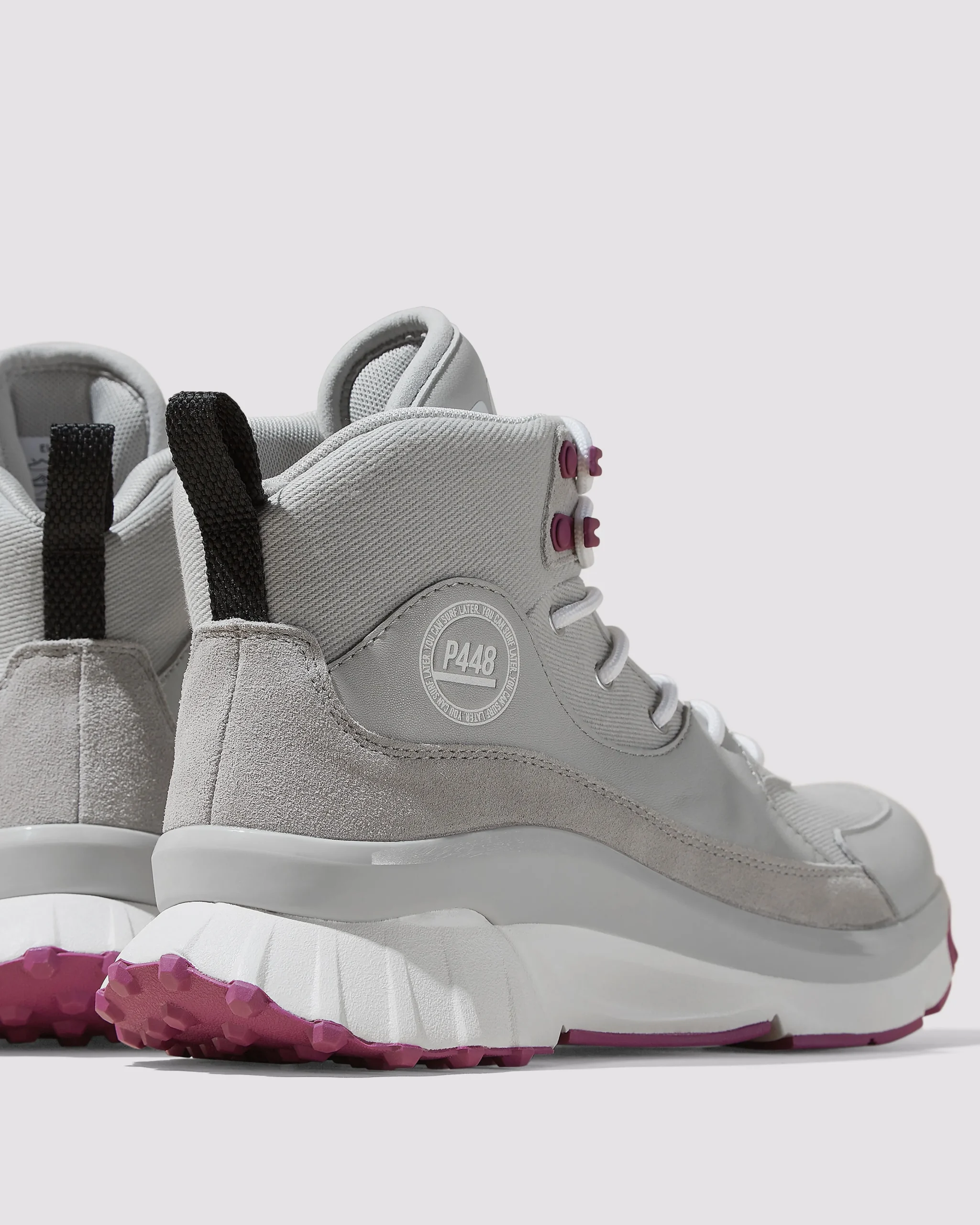 Women P448 High Tops>Viking Grey/Purple