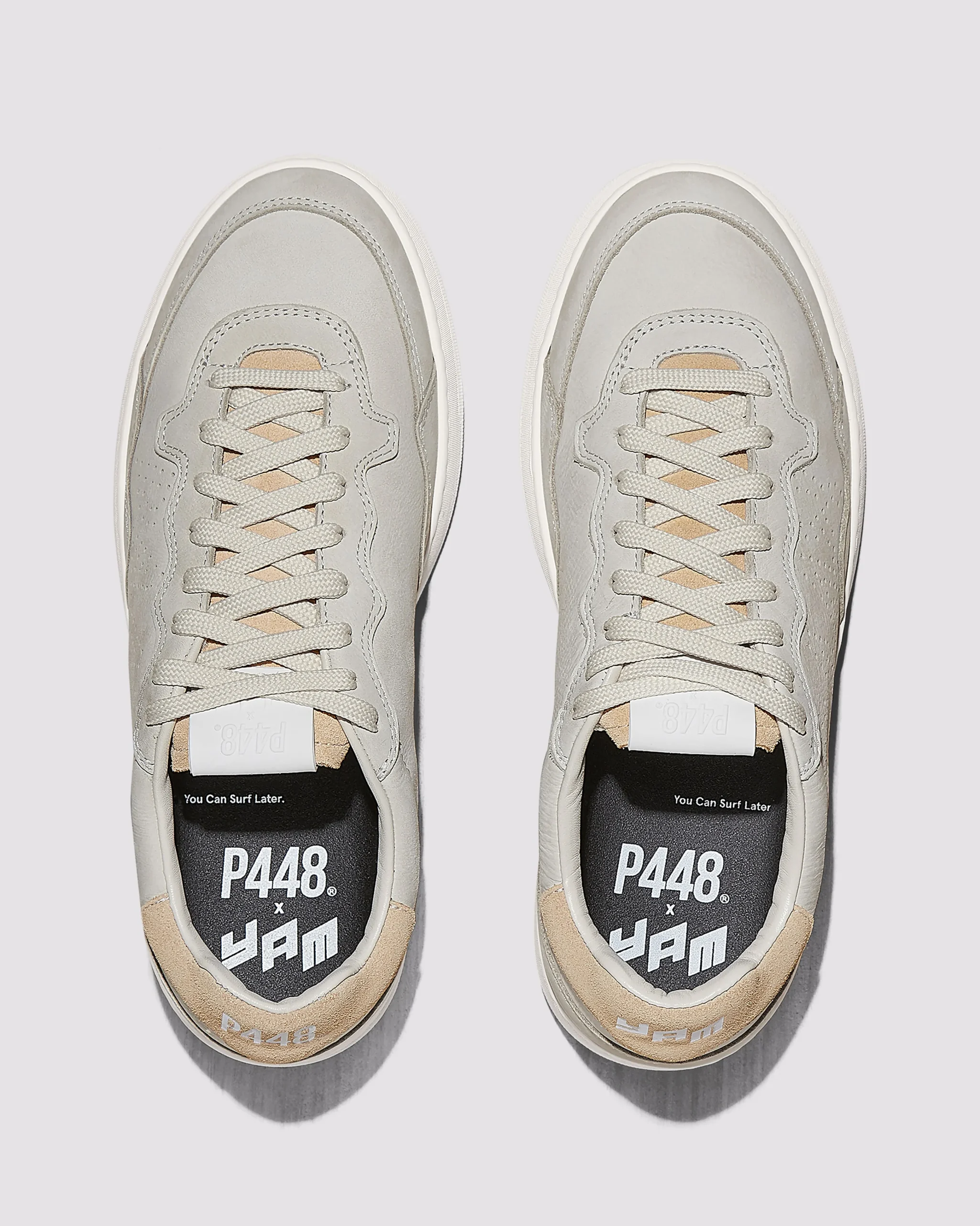 Women P448 Low Tops|Low Tops>Yam Cream/Tan