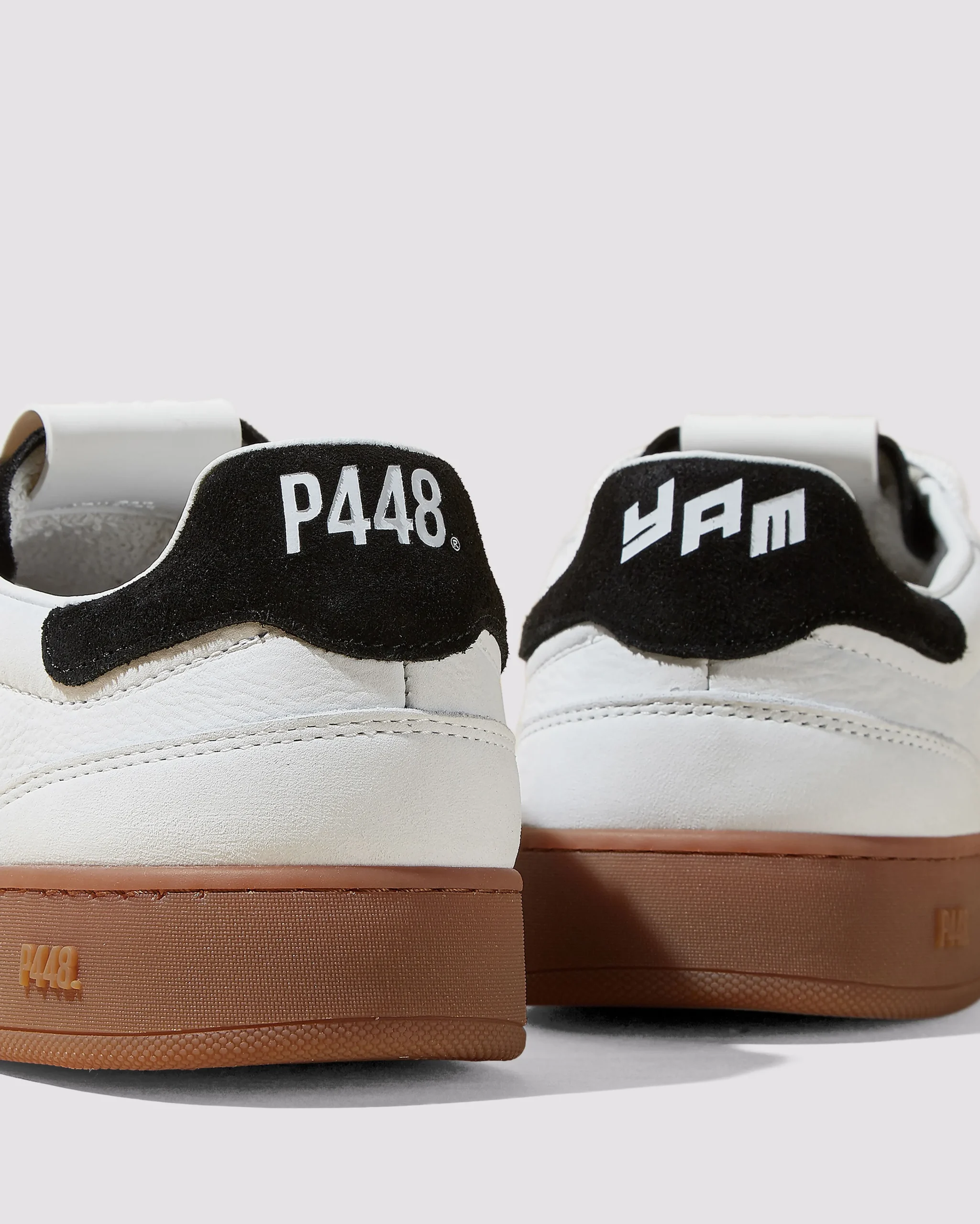Women P448 Low Tops|Low Tops>Yam White/Nero